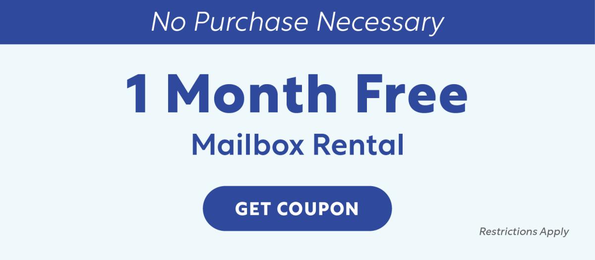 1 Month Free Mailbox No Purchase Necessary