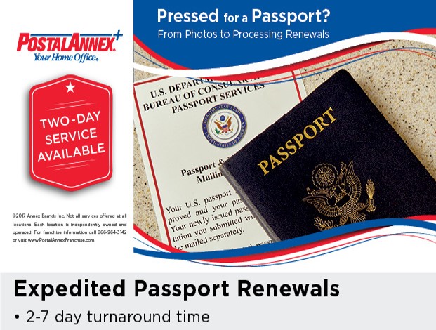 PostalAnnex+ Winchester CA Expedited Passport Renewals