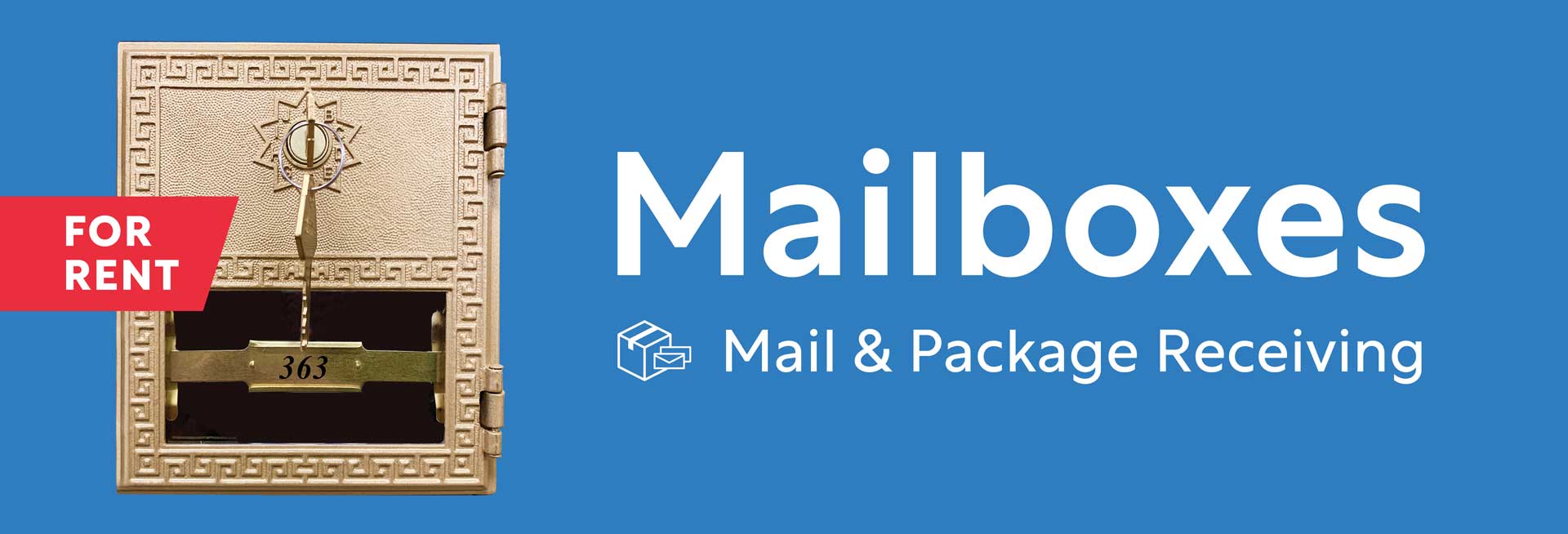 Mailboxes - Mail & Package Receiving