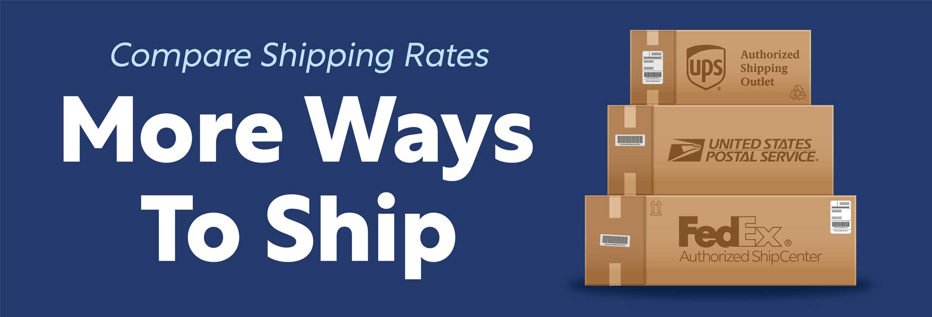 More Ways to Ship