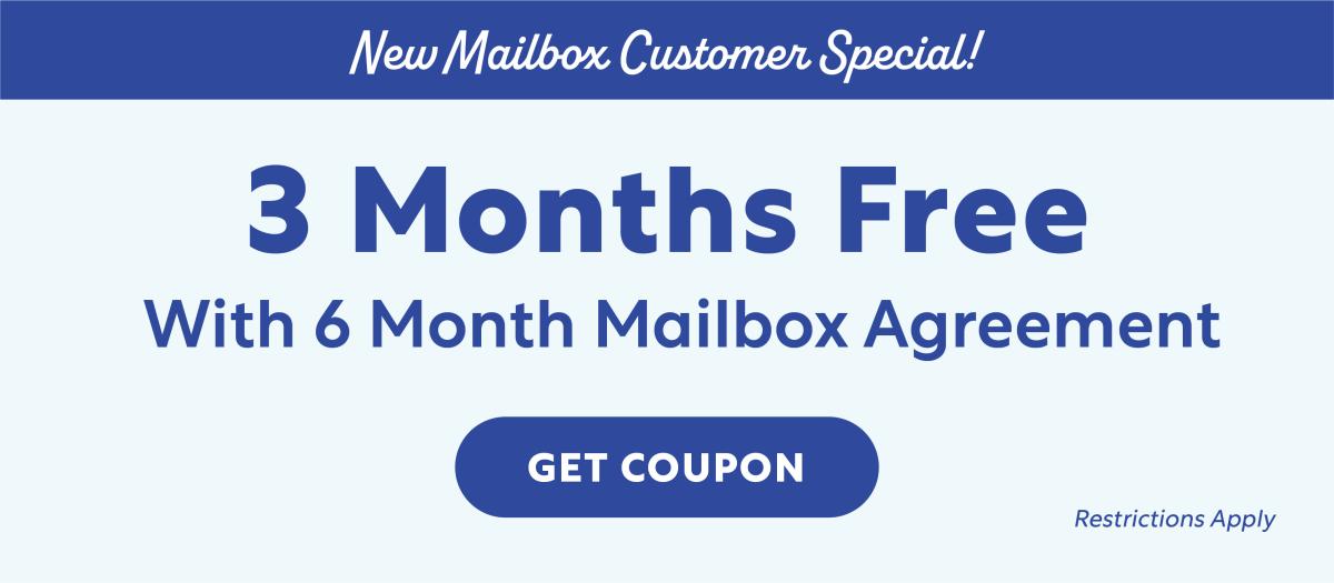 3 Months Free Mailbox with 6 Months