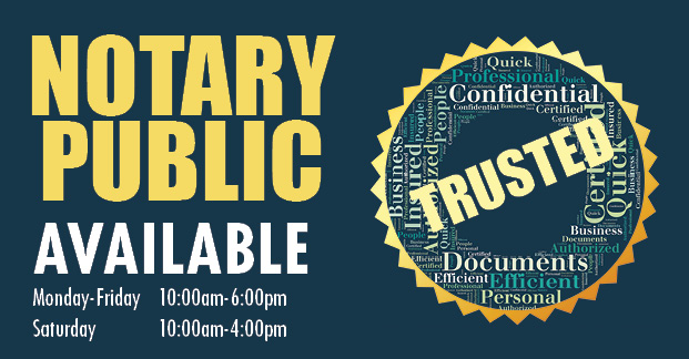 Notary Public Services Available