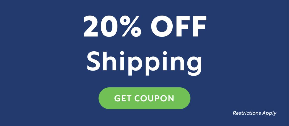 20% Off Shipping