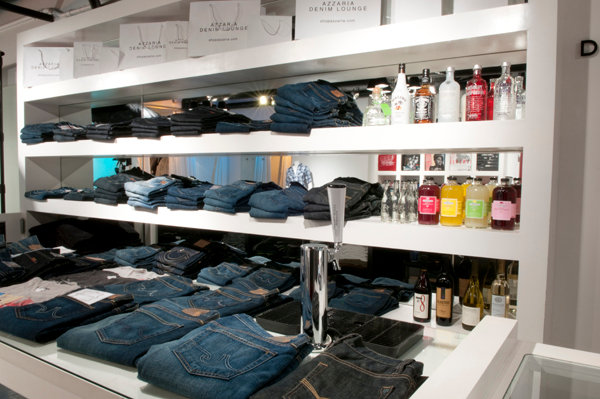 Azzaria Denim Lounge in Cardiff-by-the-Sea, CA
