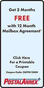3 Months Free Mailbox with 12 Month Agreement