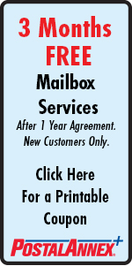 PostalAnnex+ Of Danville - 3 Months Free Mailbox Services