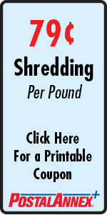 PostalAnnex+ of Corpus Christi 79 Cent/lb Shredding
