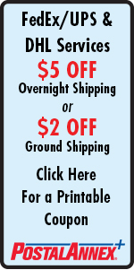 PostalAnnex+ of La Costa - $5 OFF Overnight Shipping