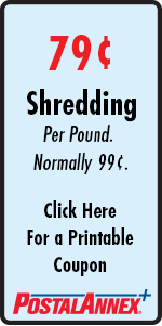 PostalAnnex+ of La Costa - 79 Cent Shredding 