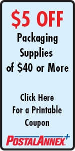 PostalAnnex Bozeman $5 Off Packaging Supplies Coupon
