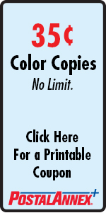 PostalAnnex+ Hayden 35Cent Color Copies
