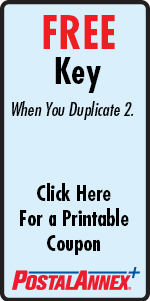 PostalAnnex+ Temecula - Key Duplication coupon