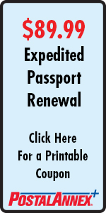 $89.99 Expedited Passport Renewal