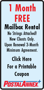 Covina PostalAnnex+ 1 Month FREE Mailbox Rental
