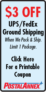 PostalAnnex+ of Chula Vista - 3 Off Ground Shipping