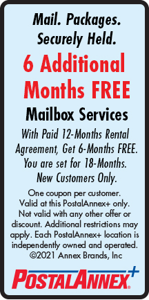 Mail Center | San Diego, CA | 92106-6156 | PostalAnnex+