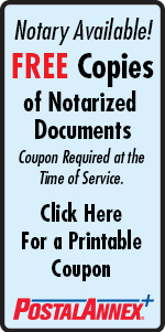 Free copies of notarized documents coupon