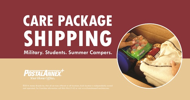 Send Your Care Packages at PostalAnnex