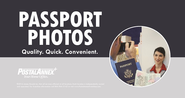 Passport Photos at PostalAnnex
