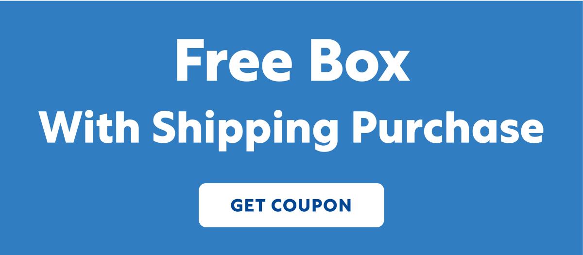 Free box with shipping purchase