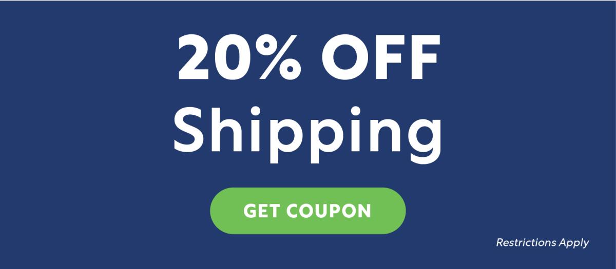 20% Off Shipping