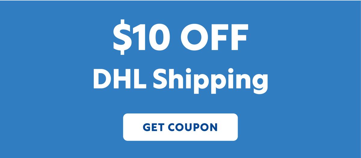 $10 Off DHL Shipping