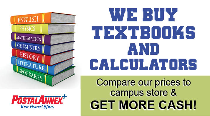 PostalAnnex+ Textbook buyback program