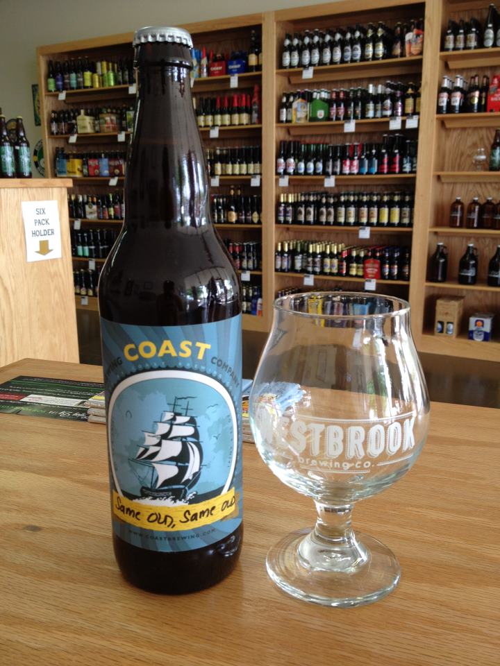 Coast's Same Old Same Old red pale ale at Crafted, The Beer Store in Simpsonville, SC