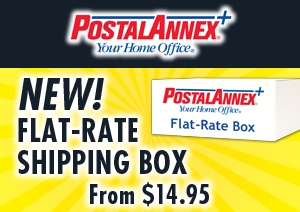 New Flat Rate Boxes only at PostalAnnex El Paso for a limited time