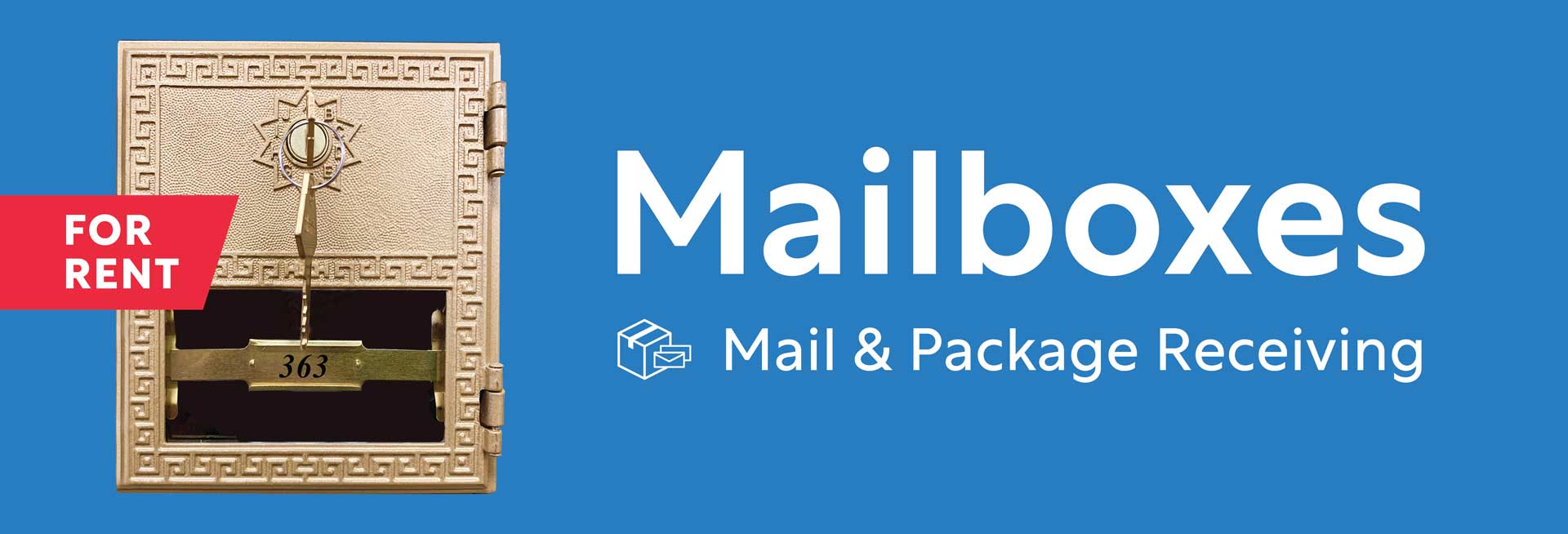 Mailboxes - Mail and Package Receiving