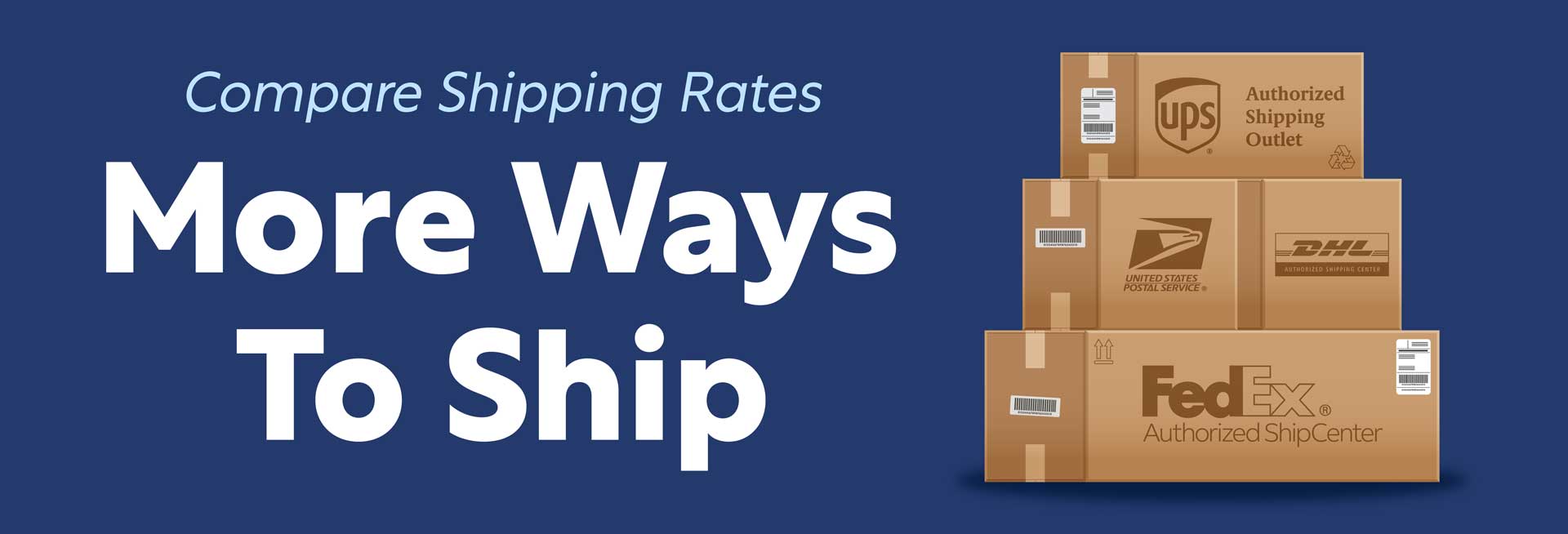 More Ways to Ship